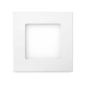 Luminária LED 6w 6500k Elgin Quadrada de Embutir Bivolt Luz Branca Fria