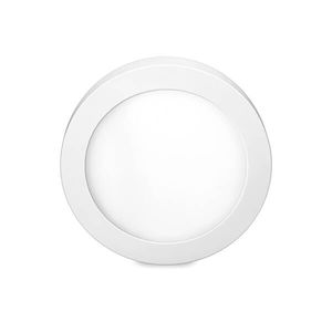 Luminária LED 18w 2700k Elgin Redonda de Sobrepor Bivolt Luz Amarela Quente