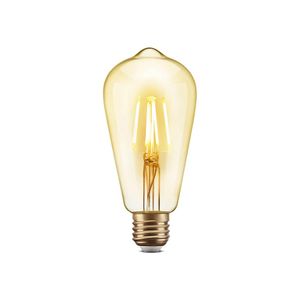 Lâmpada de Filamento Led ST64 - 4W Âmbar 2.200K Bivolt