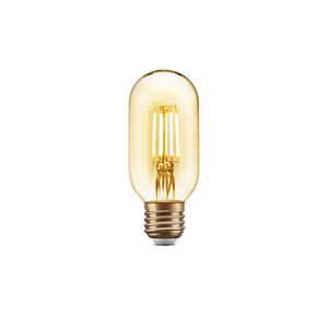 Lâmpada Filamento LED T45 4W 2200K Elgin Bivolt Ambar Luz Amarela Quente - Vintage, Retrô, Decoração