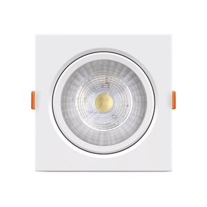 Luminária Quadrada Led Ecospot MR11 - 3W 3.000K