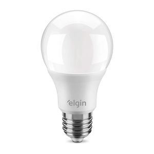 Lâmpada Bulbo Led Elgin 12W 3000K Bivolt Luz Amarela Quente