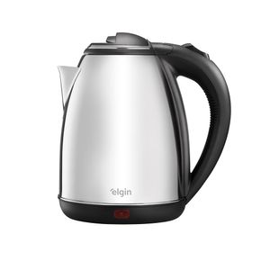 Chaleira Inox 1,8L - Jarra Sem Fio Desligamento Automático 1.500W 220V
