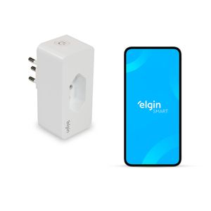 Plugue Smart de Tomada - 16A Compatível com Alexa e Google Home Bivolt