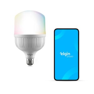 Lâmpada Inteligente 20W Elgin Color RGB Wifi Compatível com Alexa e Google Home