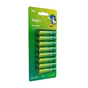 Pilha Alcalina AA Comum - Blister com 16 Unidades