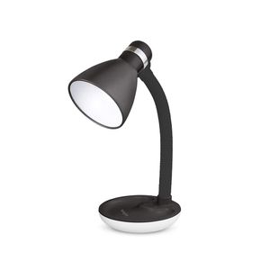 Luminária de Mesa Abajur - Haste Ajustável Preta USB