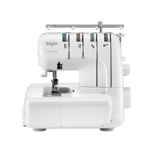 Máquina de Costura Overlock - 1.300 Pontos/Minuto 3 ou 4 fios 1 ou 2 agulhas Portátil 220V