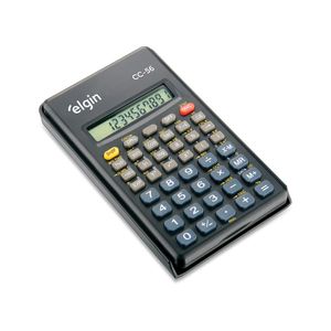 Calculadora Científica CC56 - 56 Funções 10 Dígitos Cálculos Estatísticos e Exponenciais