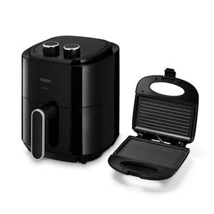 Kit Fritadeira 3,5L e Sanduicheira 110V