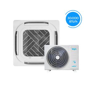 Ar Condicionado Split Cassete Eco Inverter 30000 BTUs Quente e Frio 220V