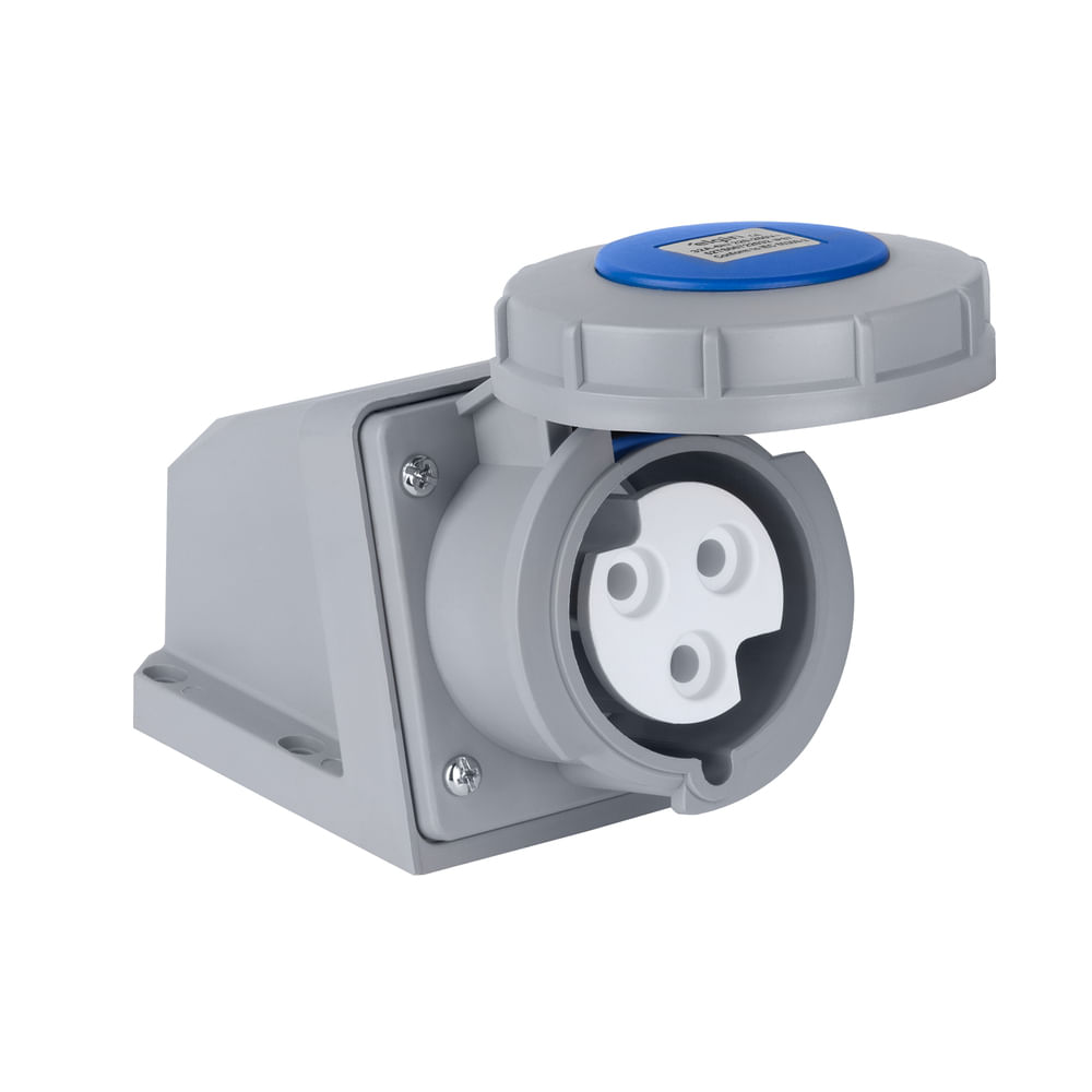 専用２台 Tomada Sobrepor 2P+T 16A 220/240V2 60Hz Steck S3006 - Steck