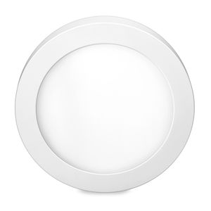 Luminária de Sobrepor Redonda - 12W 4.000K Branca Bivolt