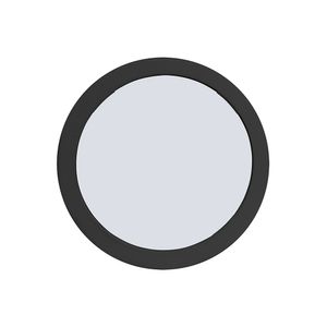 Painel de Embutir Redondo - 18W 3.000K Preto Bivolt