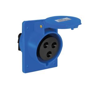 Tomada de Embutir Industrial IP44 (220/380V 240/415V) - 16A - 4P