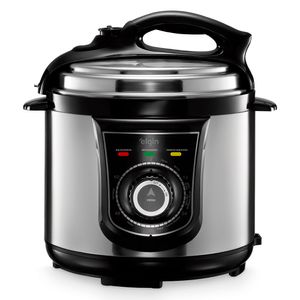 Panela de Pressão Elétrica - 10 Funções Timer Trava de Segurança 840W